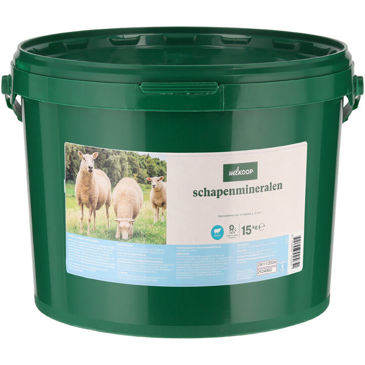 Welkoop Schapenmineralen - Mineralensupplement - 15 Kilogram