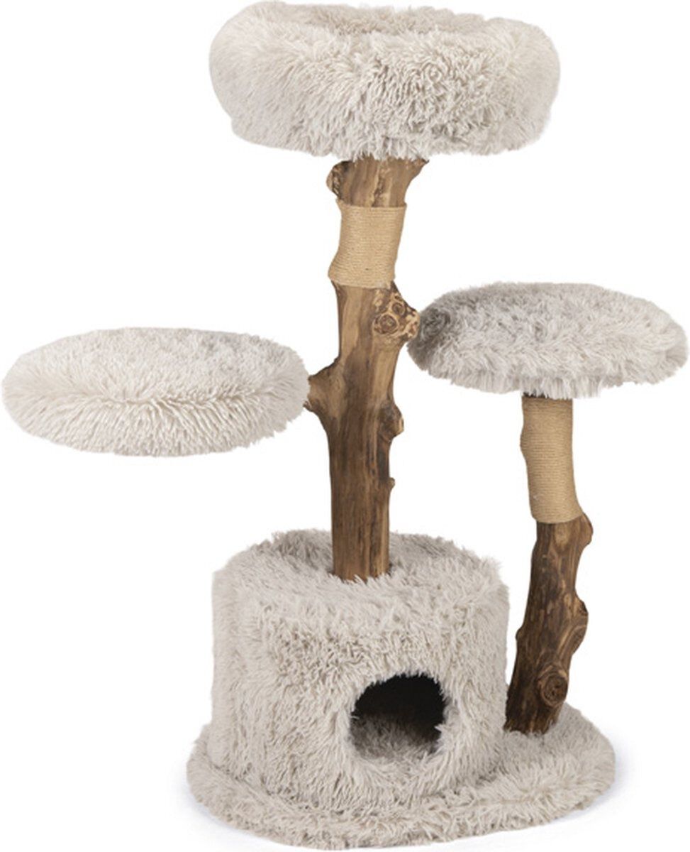 Designed by Lotte Ziza - Krabpaal - Grijs - 100x45x60 cm Designed by Lotte Ziza - Krabpaal - Grijs - 100x45x60 cm