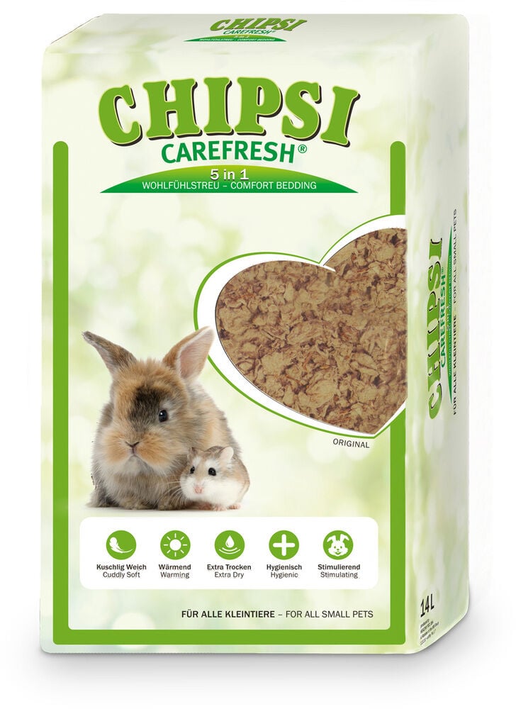 CareFresh Natural Cellulosevezels - Bodembedekker - 14 Liter CareFresh Natural Cellulosevezels - Bodembedekker - 14 Liter