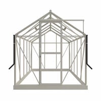 Royal Well Mary III - Tuinkas - Wit - 241x212x360 cm - Veiligheidsglas