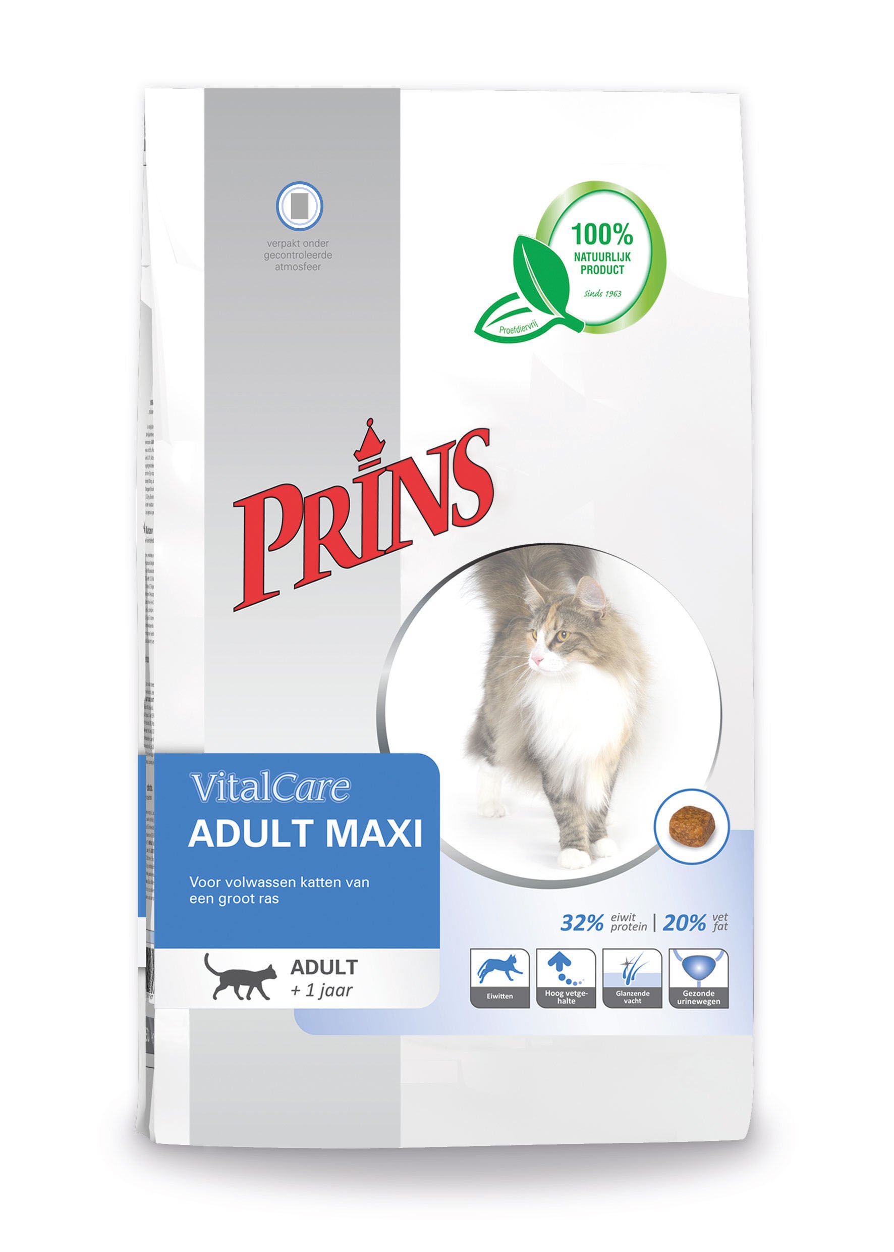 Prins VitalCare - Adult - Fit - Kattenvoer - 1.5 Kilogram - gevogelte Prins VitalCare - Adult - Fit - Kattenvoer - 1.5 Kilogram - gevogelte