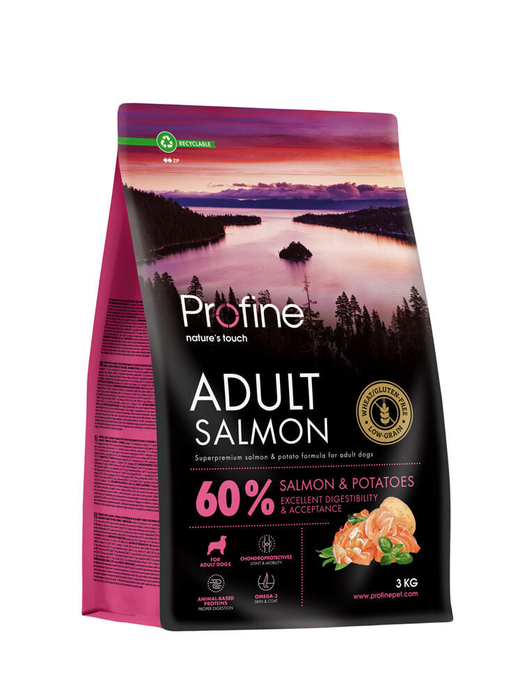 Profine Adult Salmon & Potatoes - Hondenvoer - 3 Kilogram - zalm Profine Adult Salmon & Potatoes - Hondenvoer - 3 Kilogram - zalm