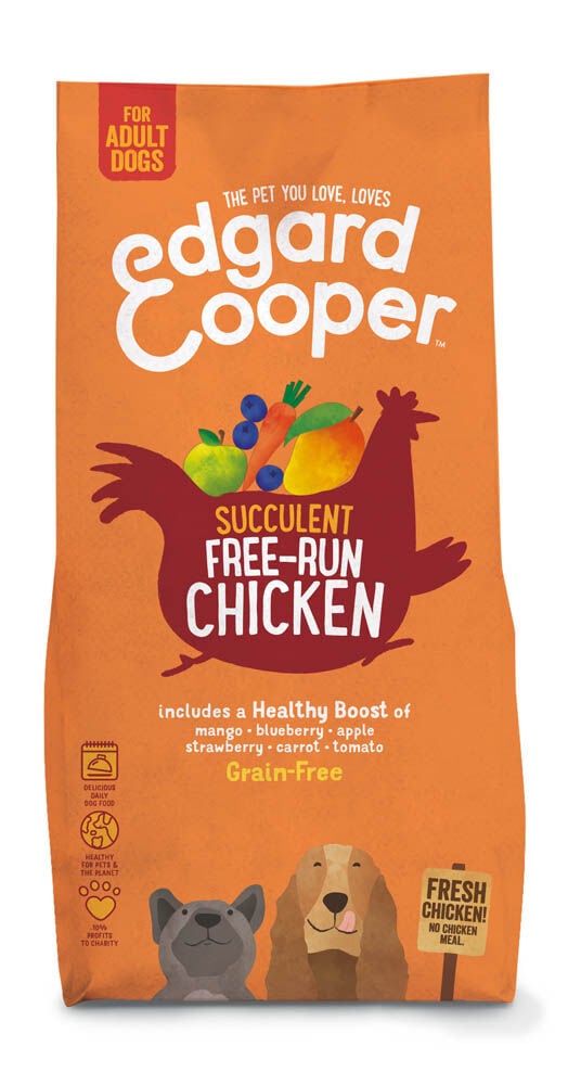 Edgard & Cooper Adult - Hondenvoer - 12 Kilogram - kip Edgard & Cooper Adult - Hondenvoer - 12 Kilogram - kip
