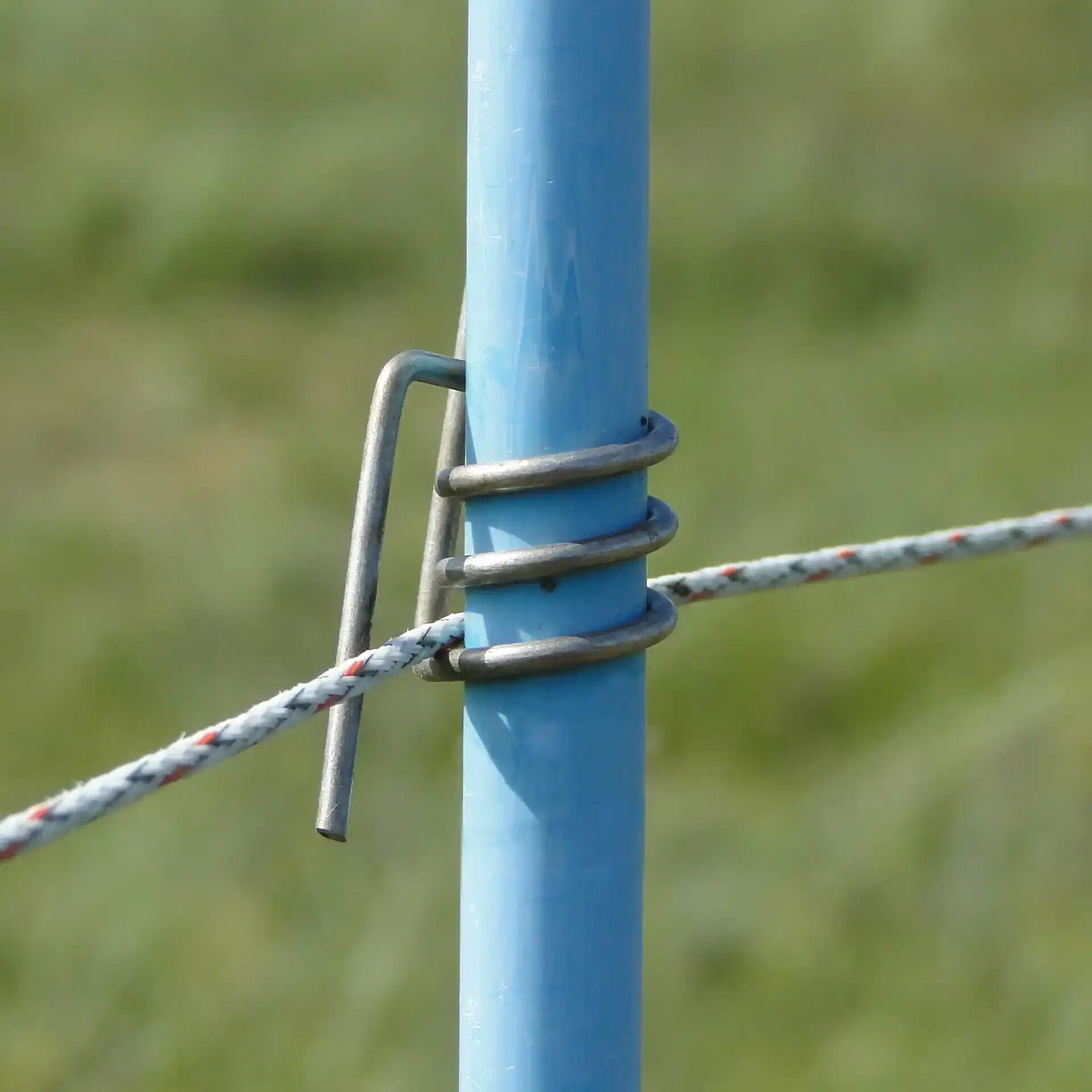Gallagher Veer - Afrasteringspaal - 11 cm - 10 Stuks - Zilver - 8 cm
