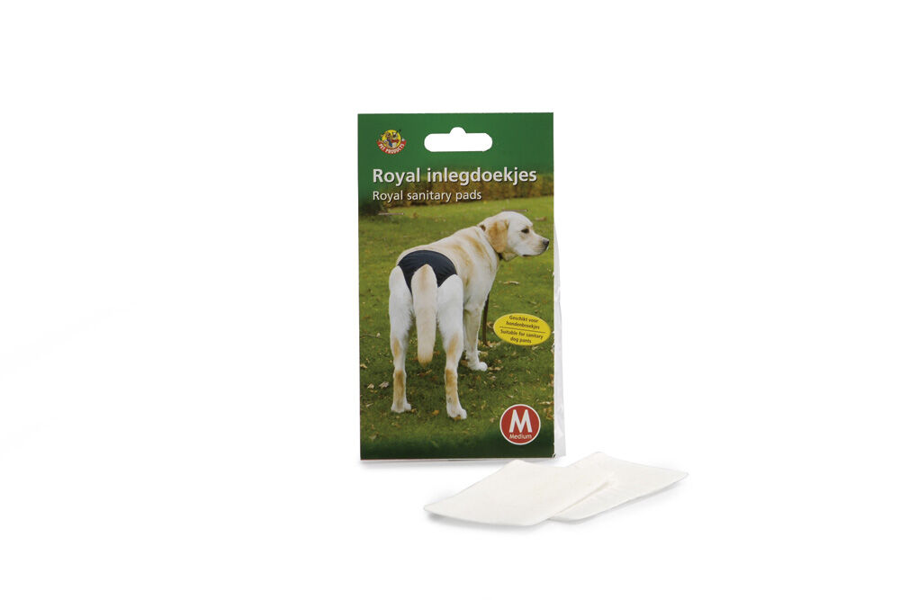 Beeztees Periodiek - Inlegdoekjes Hond - Wit - L