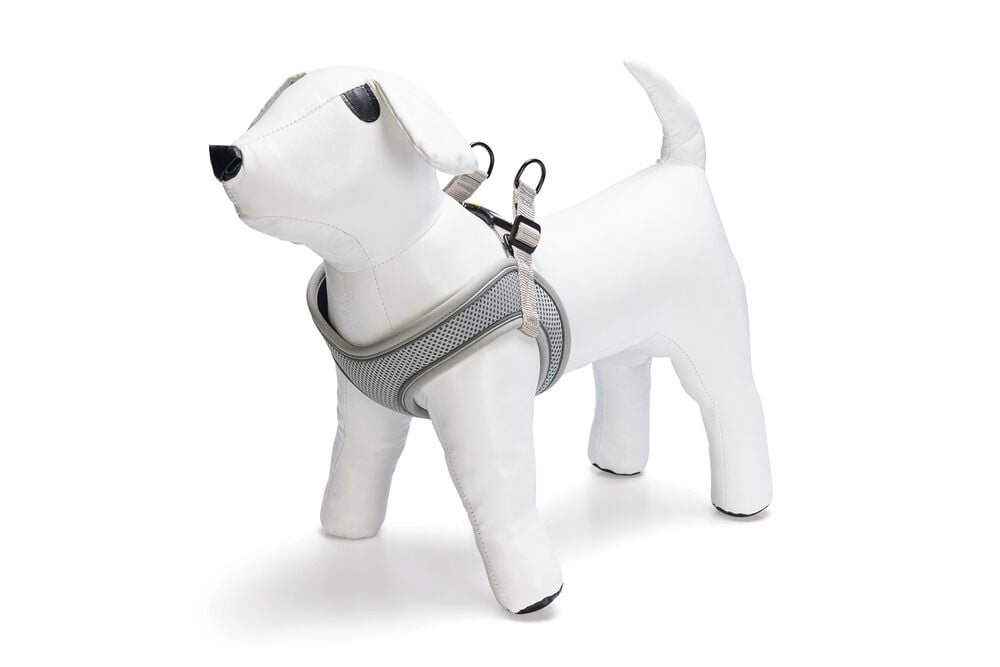Beeztees Parinca Instaptuig - Hondentuig - grijs - 30 tot 35 cm