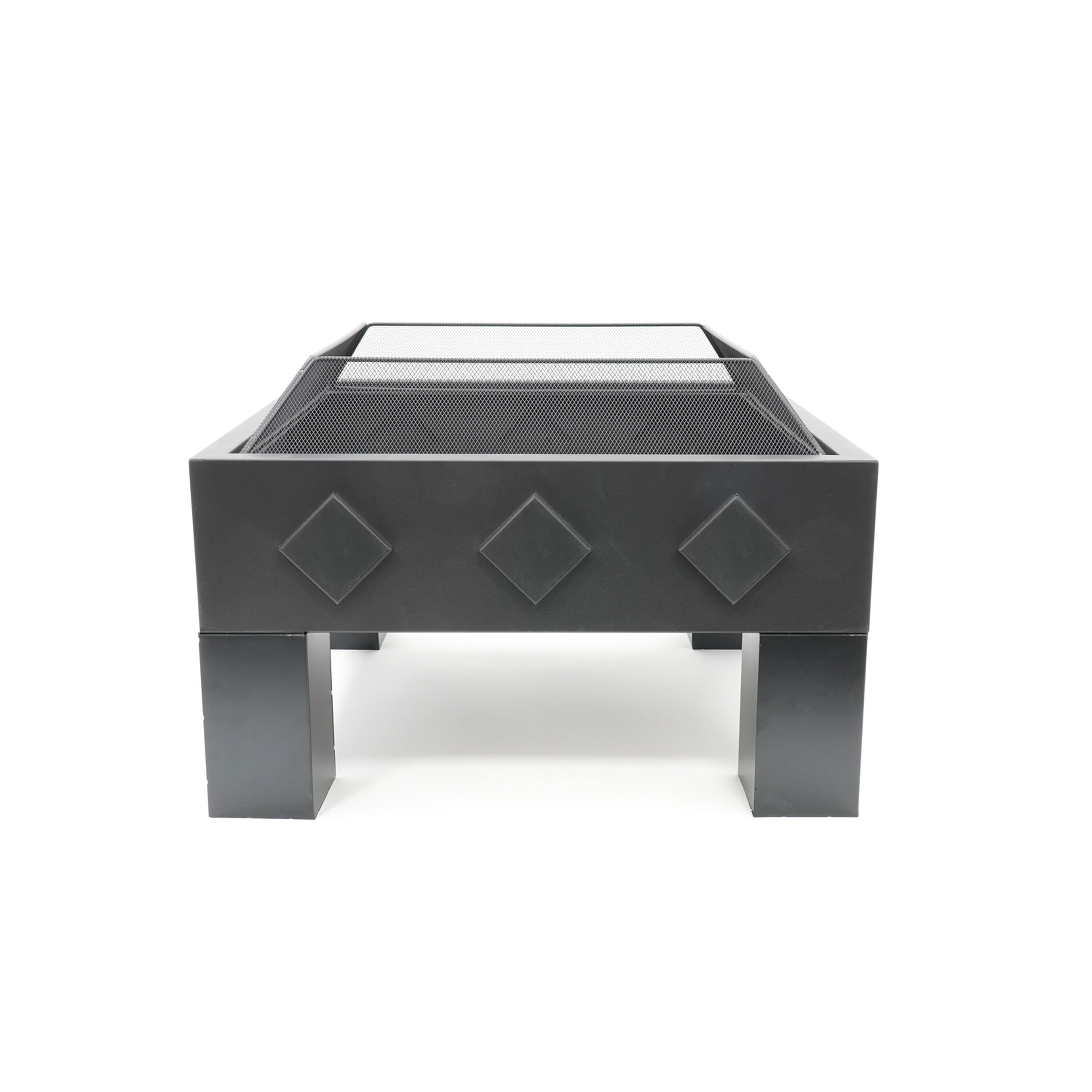 HEAT Kvadrat - Vuurschaal - Rond - Zwart - Staal