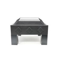 HEAT Kvadrat - Vuurschaal - Rond - Zwart - Staal