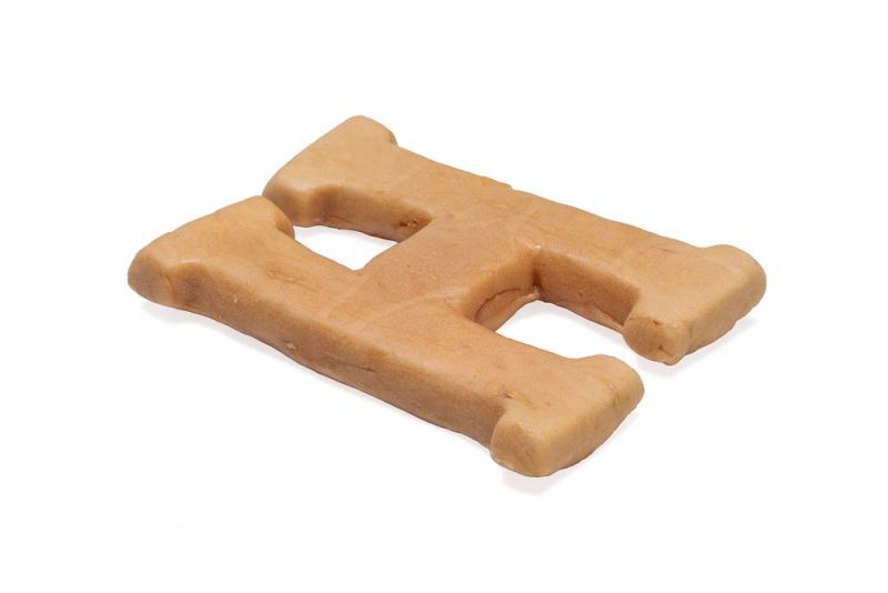 Beeztees Sint letter H - Hondensnack - kip