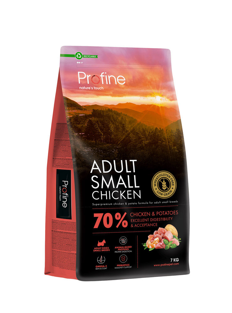 Profine Adult Small Chicken & Potatoes - Hondenvoer - 7 Kilogram - kip Profine Adult Small Chicken & Potatoes - Hondenvoer - 7 Kilogram - kip