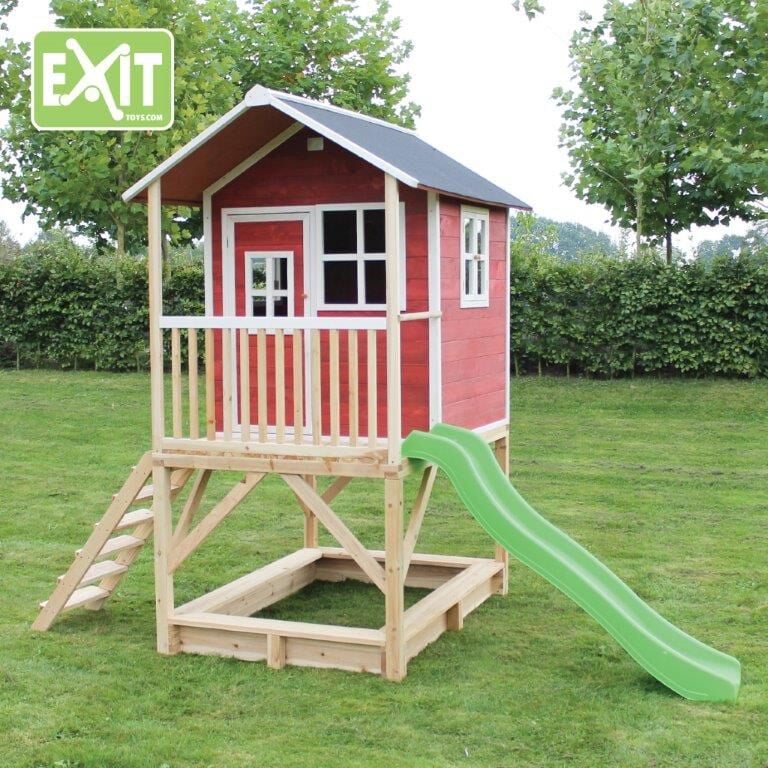 EXIT Loft 500 - Speelhuisje - Rood - Hout