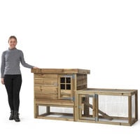 Voldux Gradje - Konijnenhok - Naturel - 100x190x63 cm