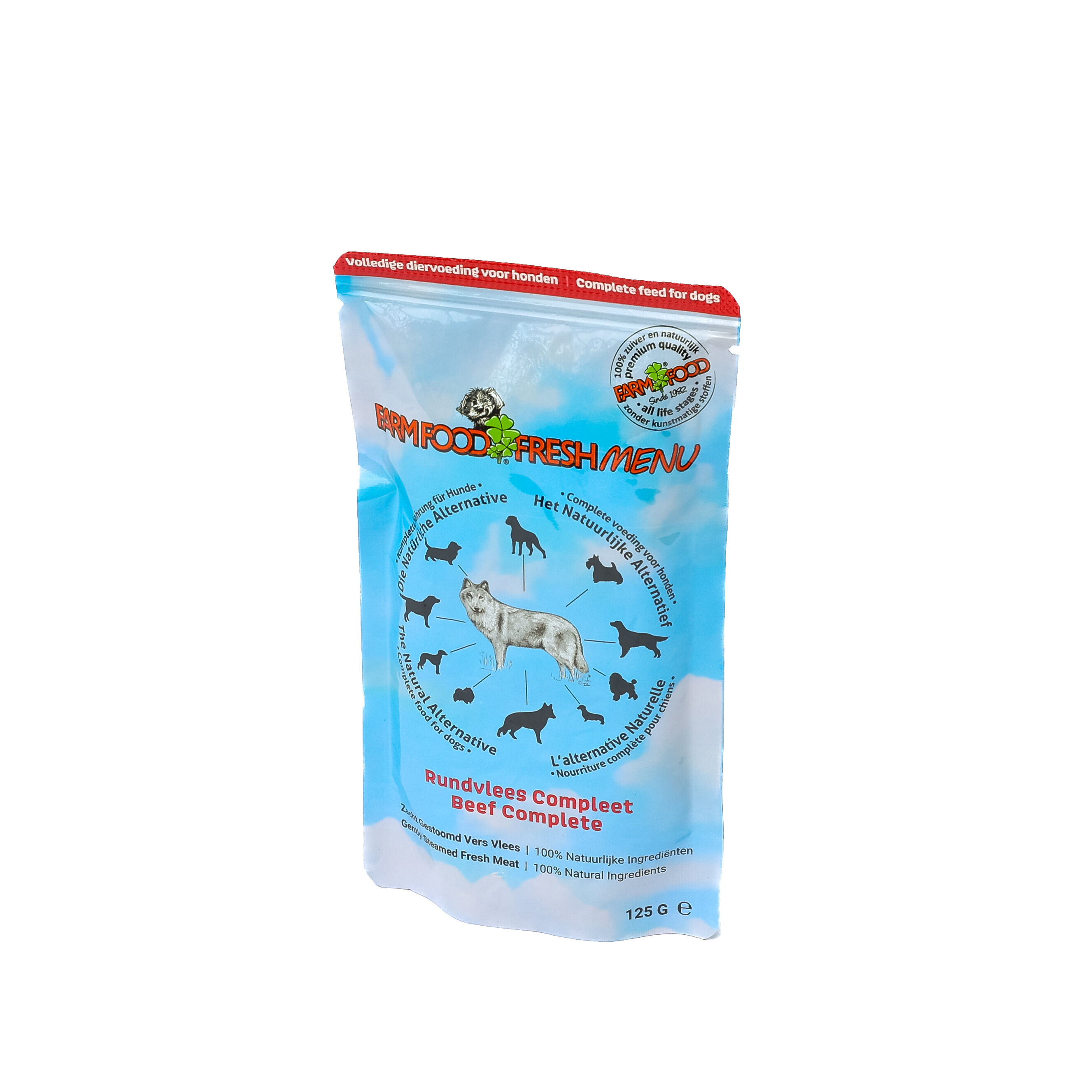 Farm Food Fresh Menu - Hondenvoer - 125 Gram - rund Farm Food Fresh Menu - Hondenvoer - 125 Gram - rund
