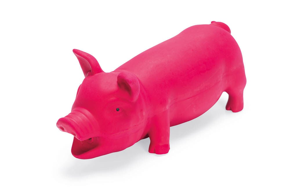 Karlie Varken - Knuffel - Hondenspeelgoed - Roze - 10x12x33 cm Karlie Varken - Knuffel - Hondenspeelgoed - Roze - 10x12x33 cm