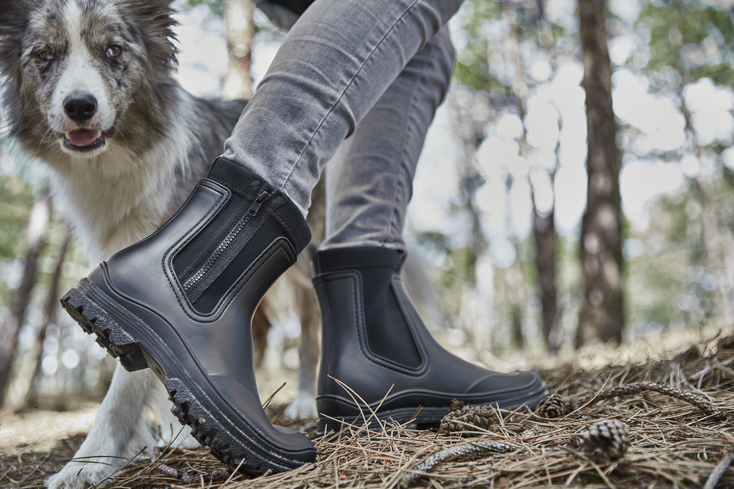 Gevavi Jill - Regenlaarzen - Zwart - 37