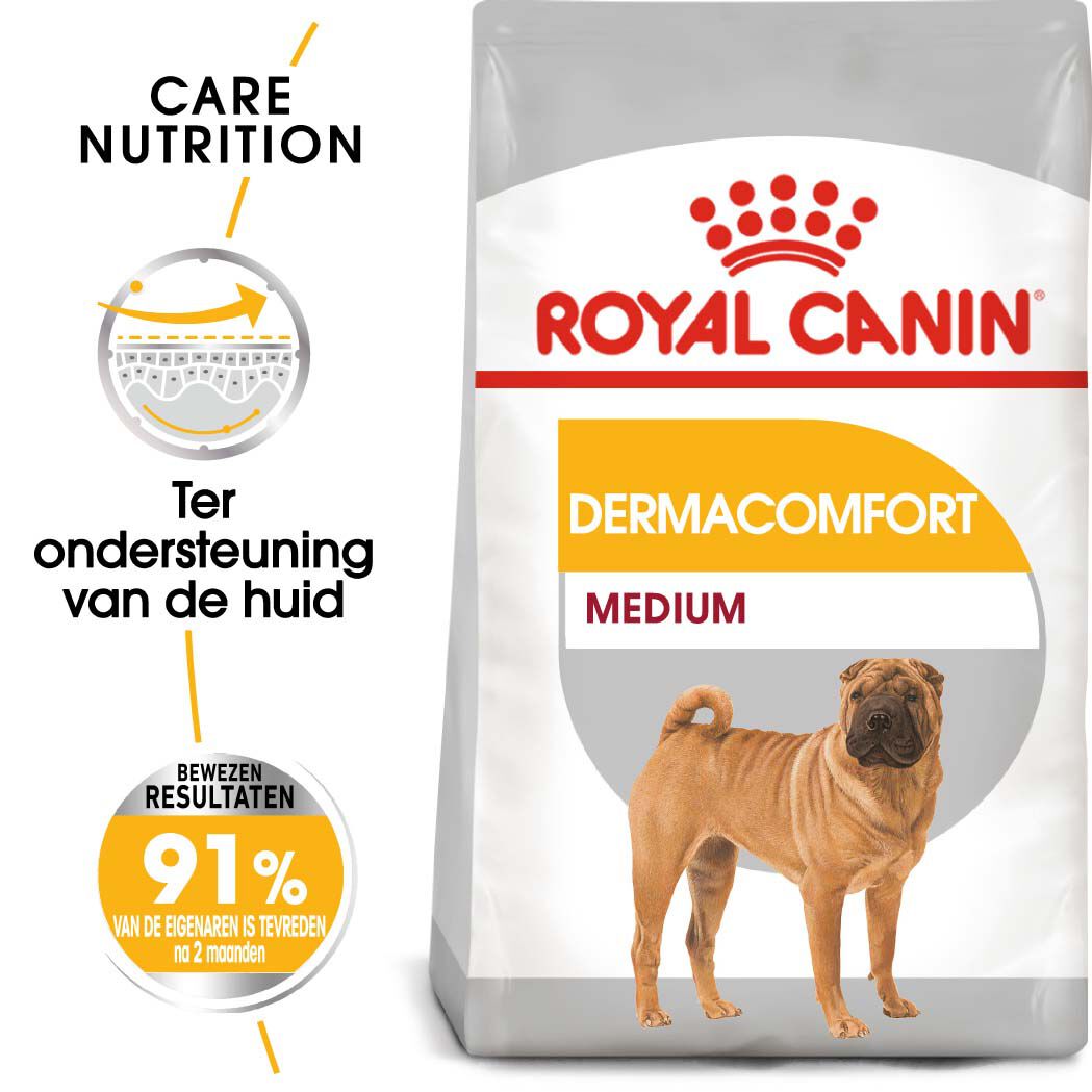 Royal Canin SHN Medium Dermacomfort - Hondenvoer - 3 Kilogram - gevogelte