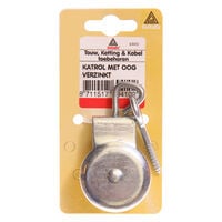 Deltafix Oog 33mm - Markieskatrol - Verzinkt - 3.3 cm