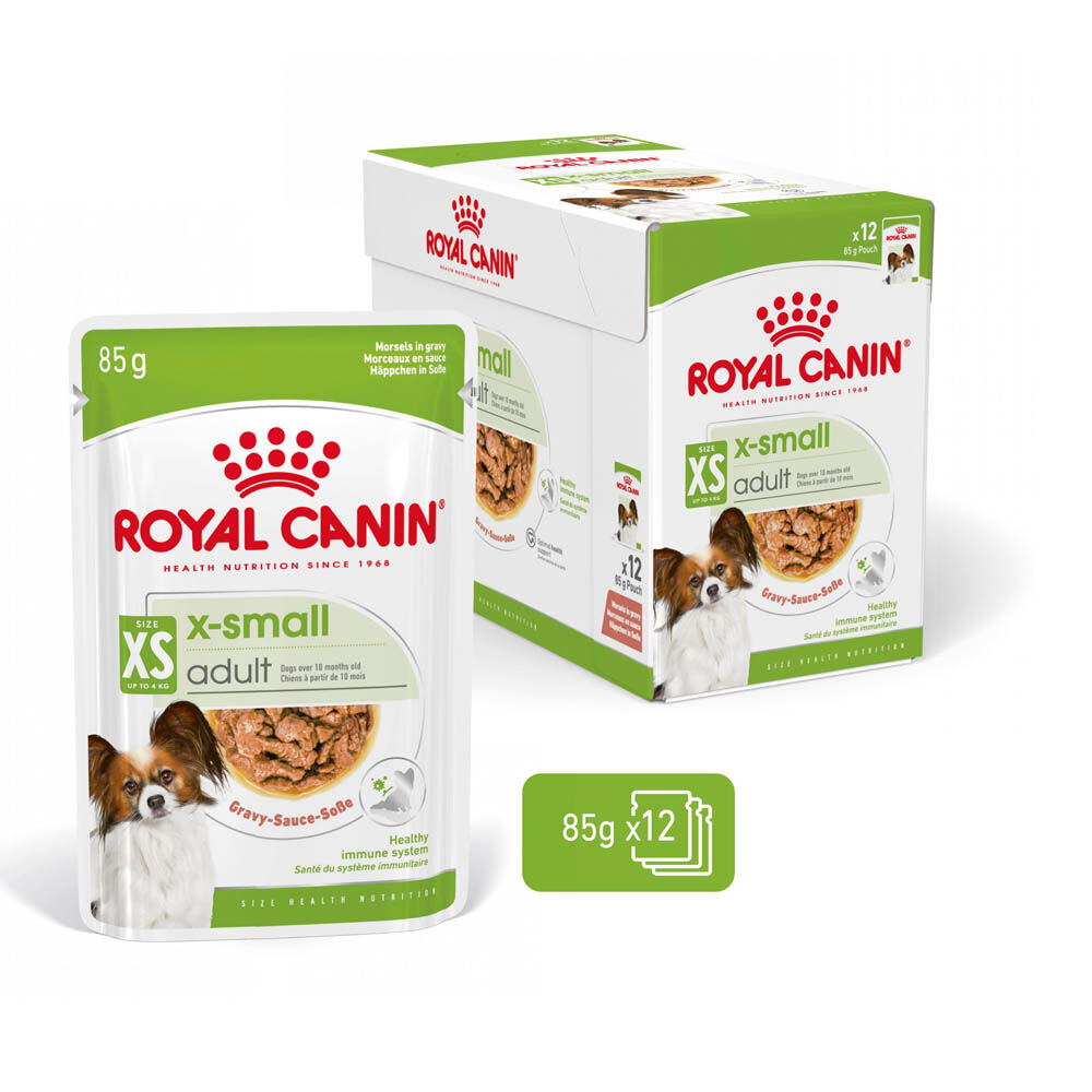 Royal Canin X-Small Adult - Hondenvoer - 85 Gram - gevogelte
