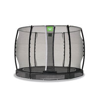 Exit Allure Classic - Inground trampoline - Zwart - 200x329x329 cm - 305 cm
