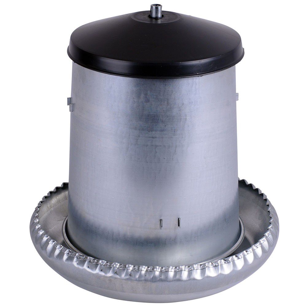 Olba - Voersilo - Verzinkt 5kg - 5 Kilogram - 34x30.5x30.5 cm Olba - Voersilo - Verzinkt 5kg - 5 Kilogram - 34x30.5x30.5 cm