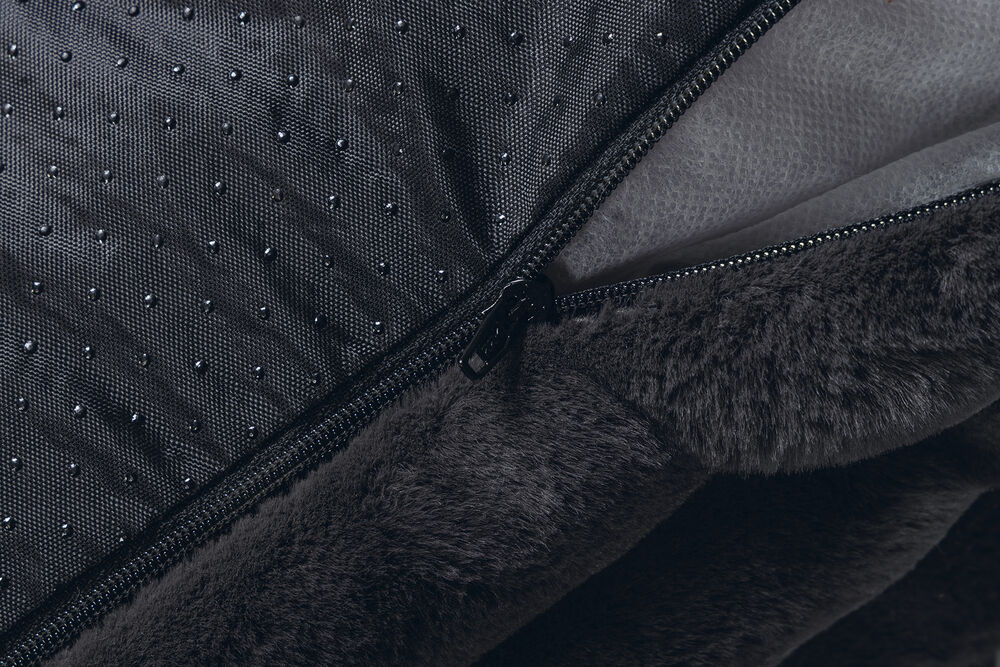 Designed by Lotte Reza - Hondenkussen - Antraciet - 12x70x100 cm - Middel