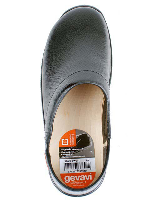 Gevavi 1670 - Schoenklompen - Zwart - 38