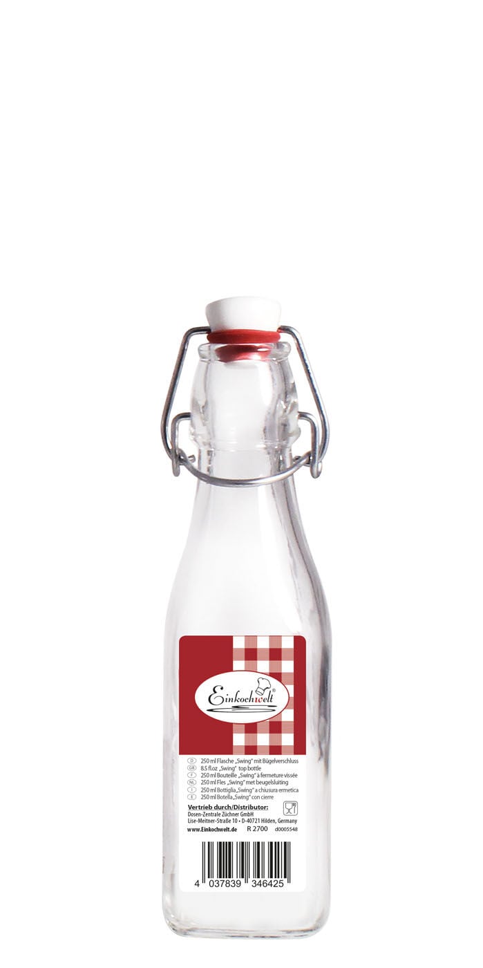 Beugelfles - 0.25 l - 250 Milliliter Beugelfles - 0.25 l - 250 Milliliter