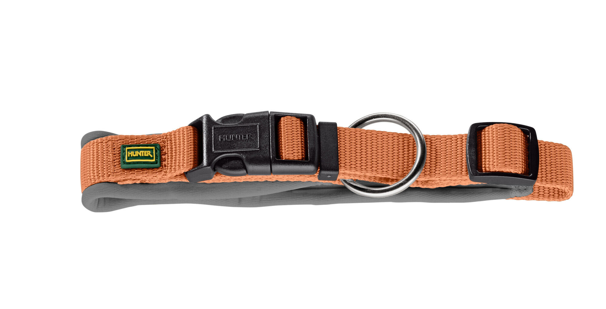 Hunter Vario Plus - Halsband Hond - Koper - S-M - 40 cm Hunter Vario Plus - Halsband Hond - Koper - S-M - 40 cm
