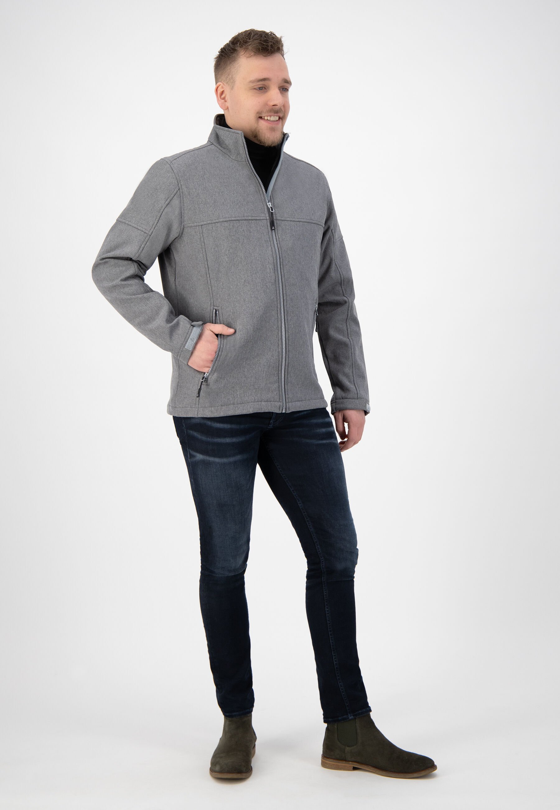 Kjelvik Odense - Softshell jas - Grijs - 2XS Kjelvik Odense - Softshell jas - Grijs - 2XS