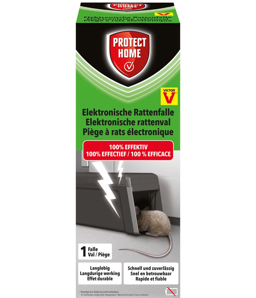 Protect Home Elektronische rattenval - Tegen ratten Protect Home Elektronische rattenval - Tegen ratten
