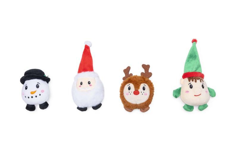 Beeztees Kerstfiguren - Knuffel - Hondenspeelgoed Beeztees Kerstfiguren - Knuffel - Hondenspeelgoed
