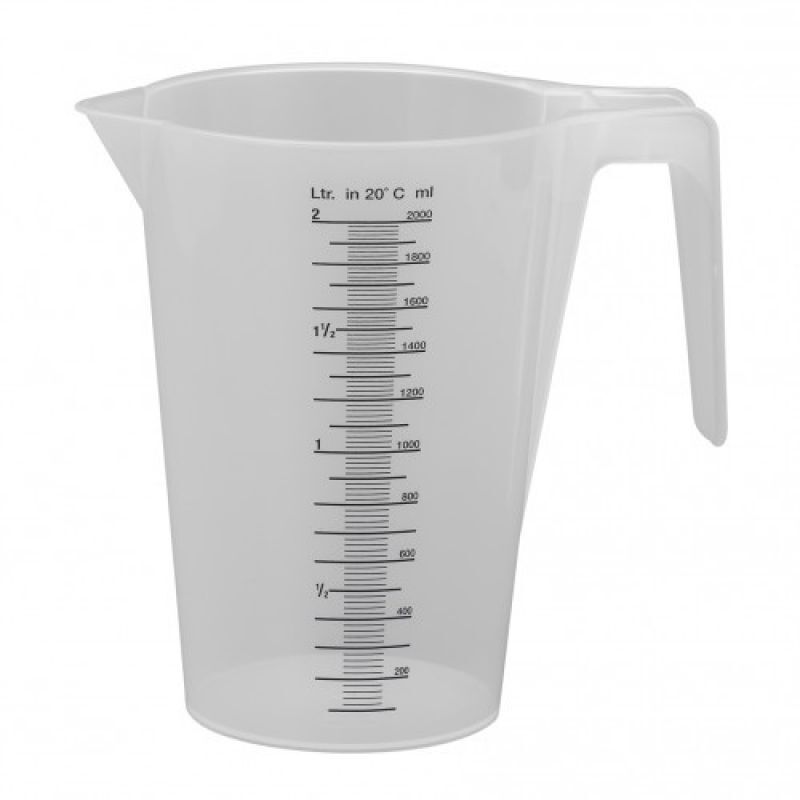 Maatbeker - Transparant - 21x22x14.7 cm