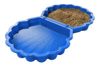 Swing King Schelp - Zandbak - 2.2 Kilogram - Blauw - Kunststof