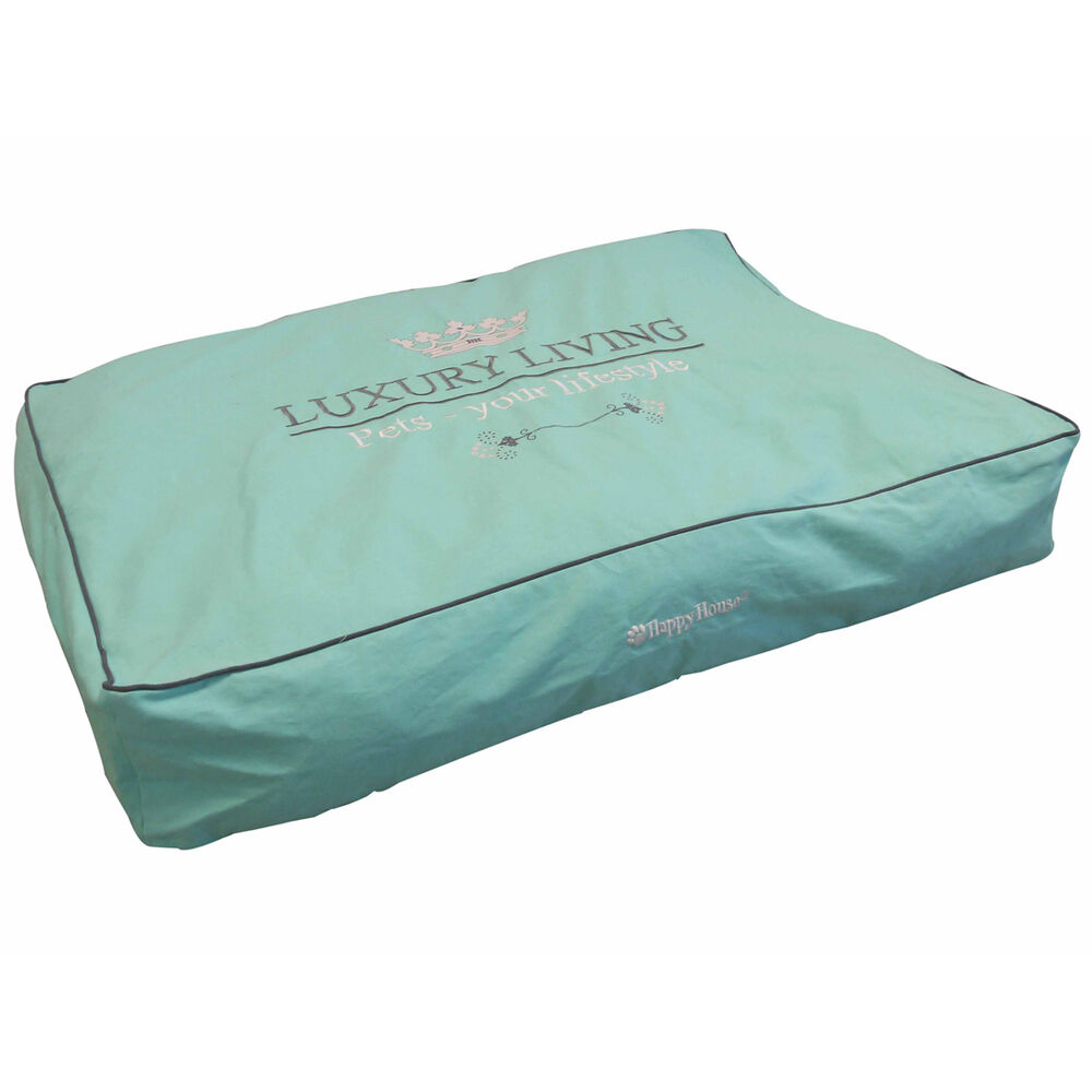 Happy-House Blokkussen Luxury Living - Hondenkussen - Mint Groen - 15x110x110 cm - L