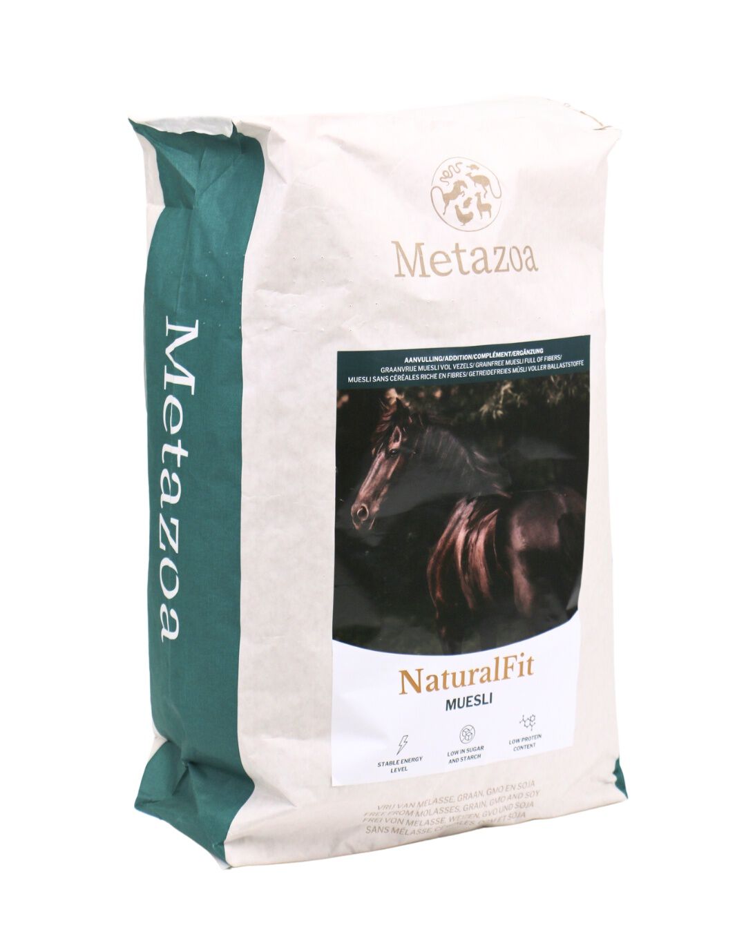 Metazoa NaturalFit Muesli - Specialiteit - Paardenvoer Metazoa NaturalFit Muesli - Specialiteit - Paardenvoer