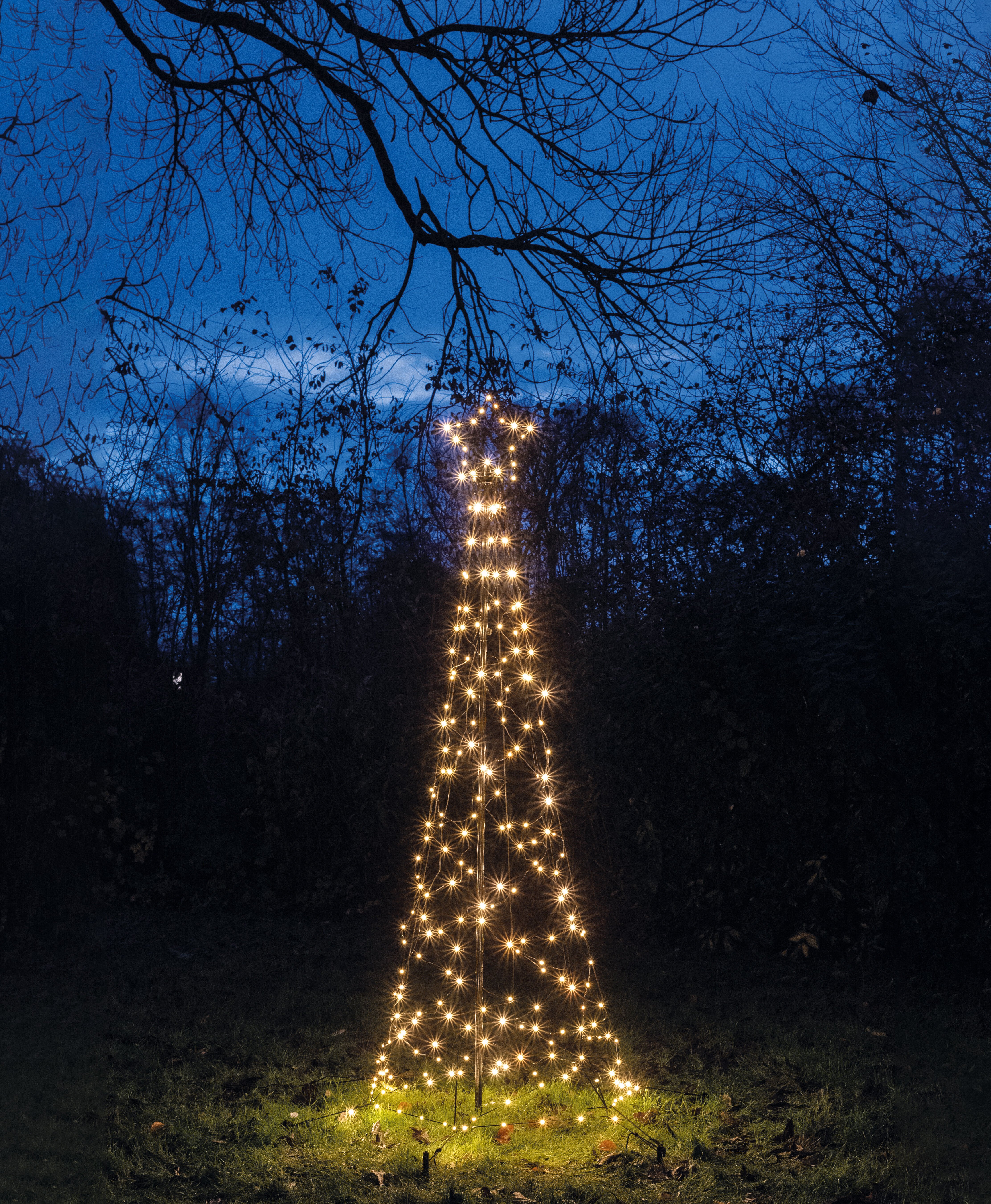 Anna's Collection Boom met Ster - Vlaggenmast kerstboom