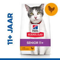 Hill's Science Plan Senior - Kattenvoer - 3 Kilogram - kip