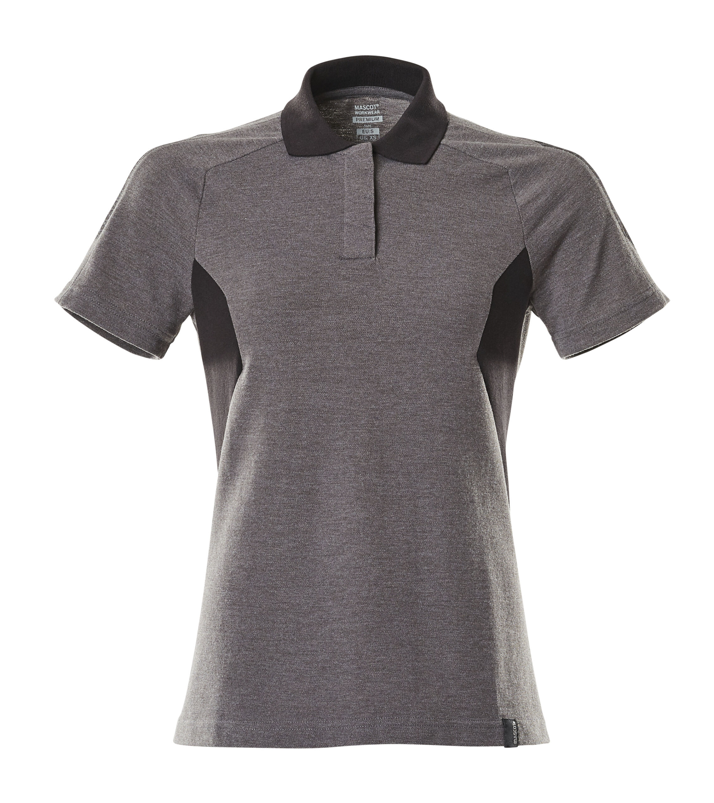 Mascot Accelerate Dames - Poloshirt - Antraciet/Zwart - XS Mascot Accelerate Dames - Poloshirt - Antraciet/Zwart - XS