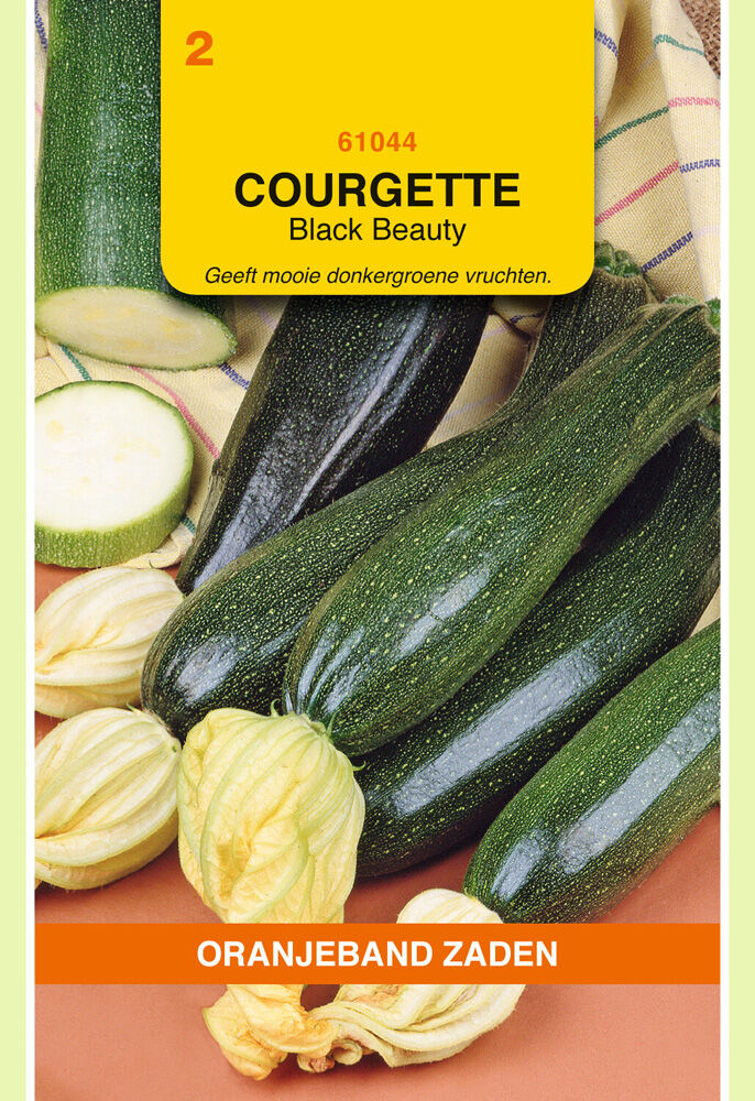 Oranjeband zaden Courgette Black Beauty - Groentezaden