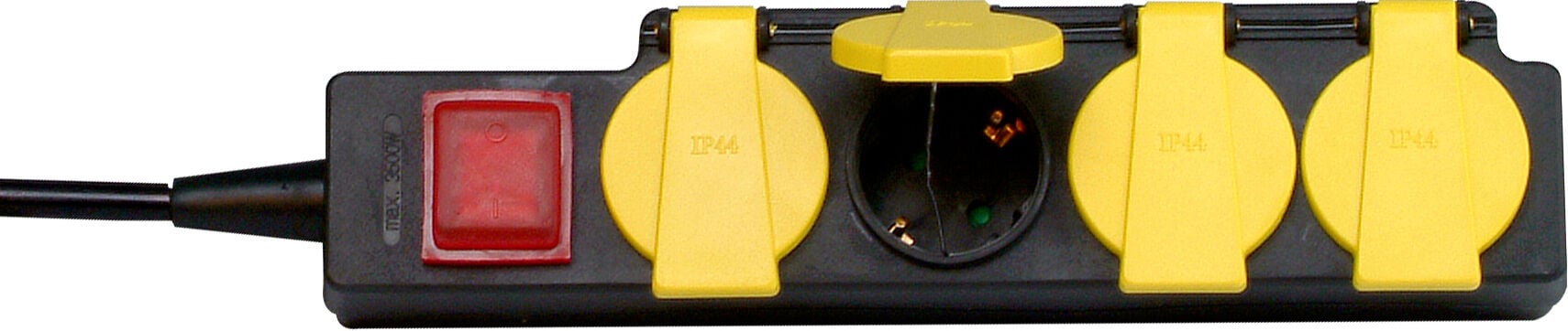 Kopp 4-Voudig 1,4 Meter 3x1.5mm2 - Snoercentrale