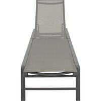 Lesli Living Lazarro - Ligbed - Antraciet - 31x193x56 cm