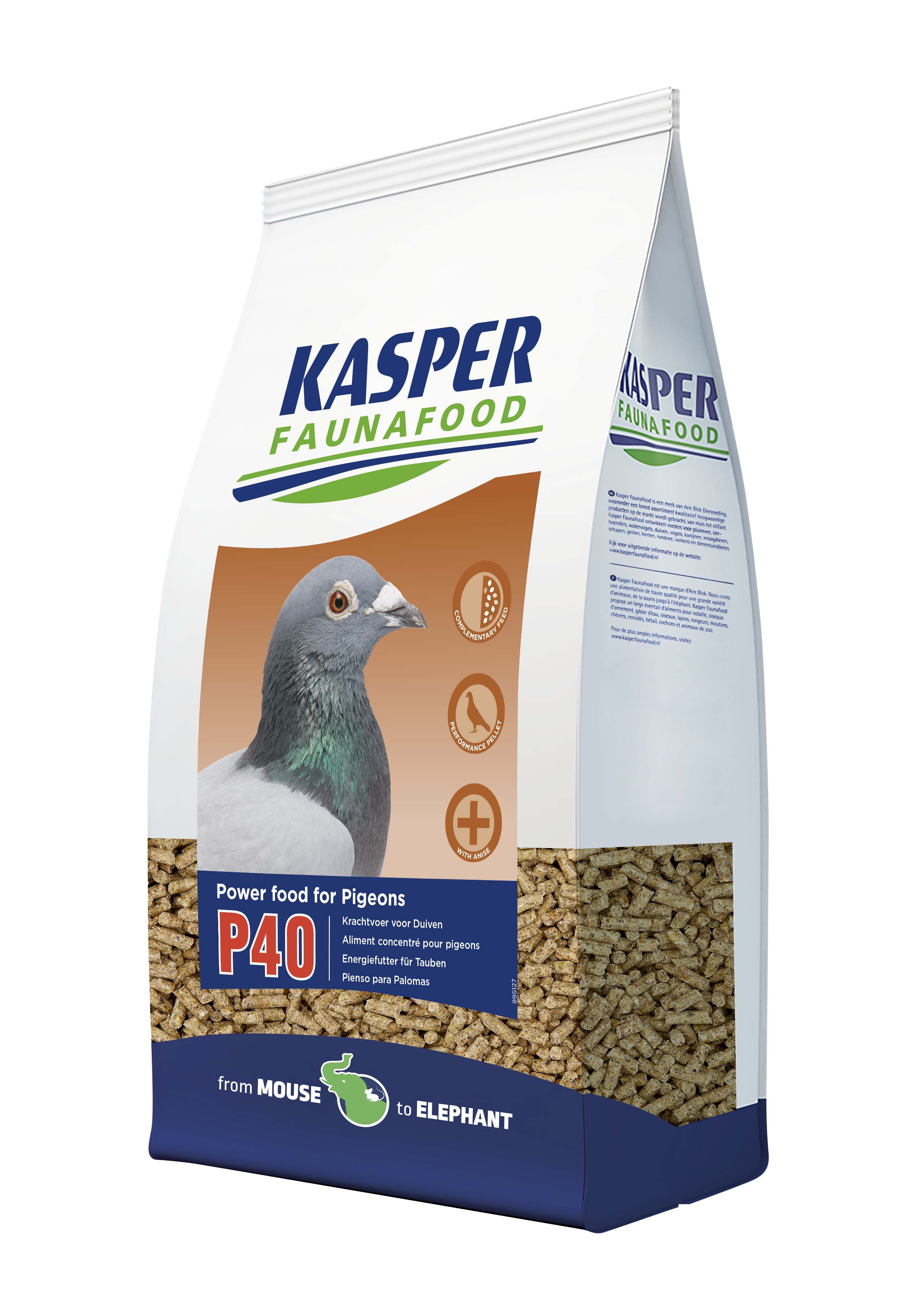 Kasper Faunafood P40 Krachtvoer - Duivenvoer - 4 Kilogram