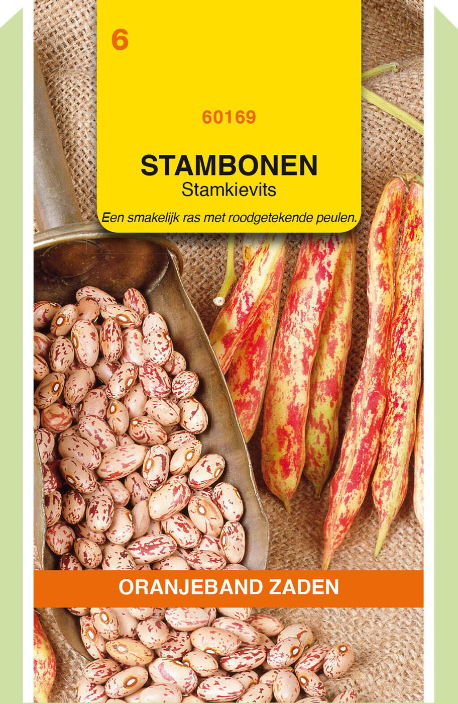 Oranjeband zaden Stambonen Kievits - Groentezaden