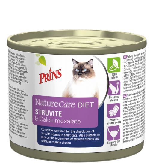 Prins Dieet NatureCare Struvite - Kattenvoer veterinair