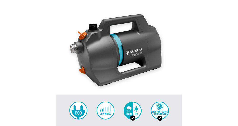 Gardena 4200 Silent - Beregeningspomp - 4200 l/u