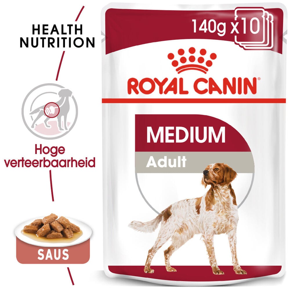 Royal Canin Medium Adult - Hondenvoer - 1400 Gram - gevogelte
