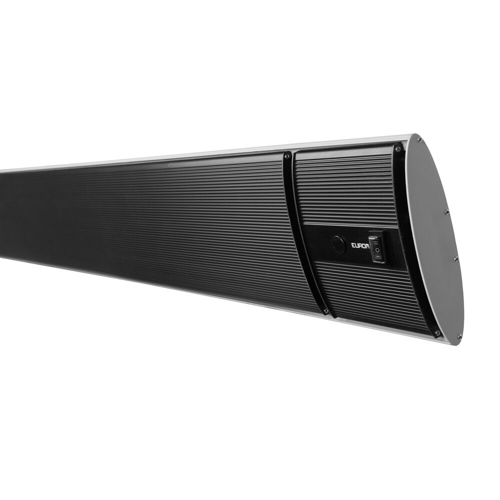 Eurom Outdoor heatpanel 3200 RC - Heatstrip - Zwart - 3200 W