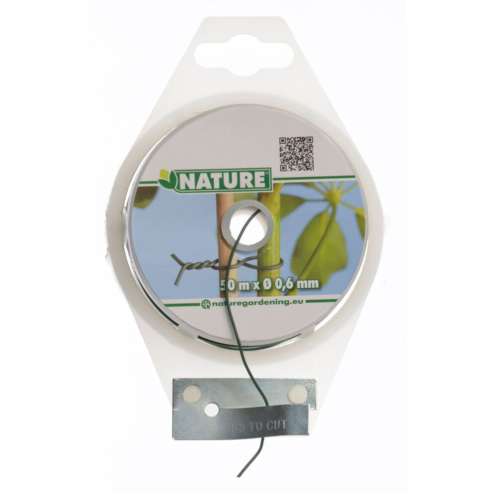 Nature Binddraad Geplastificeerd - Touw en Bindmaterialen Nature Binddraad Geplastificeerd - Touw en Bindmaterialen