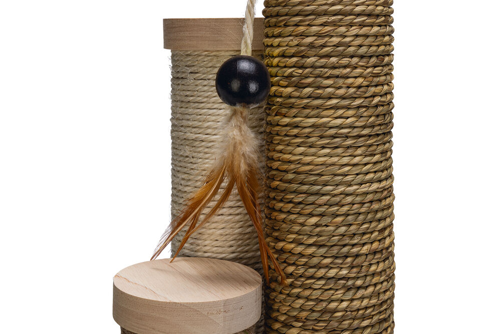 Designed by Lotte Willa - Krabpaal - Bruin - 70x39.5x40 cm