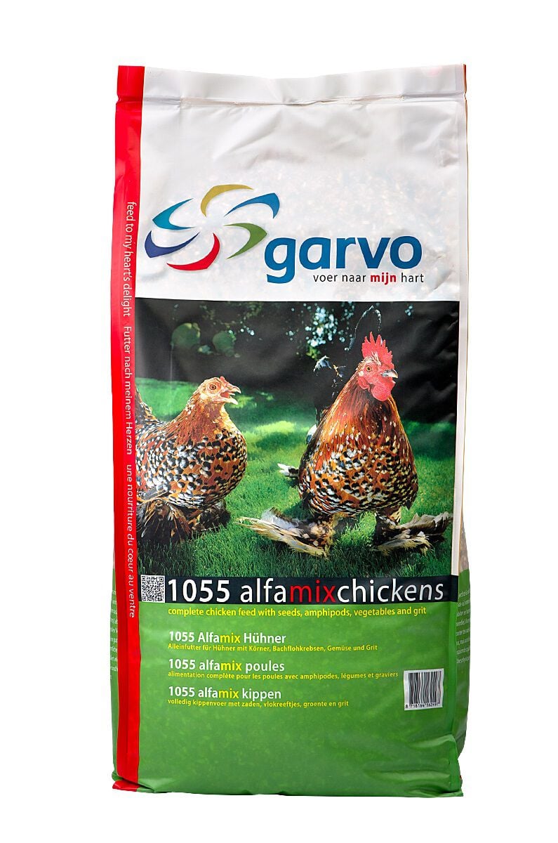 Garvo Alfamix Kippen - Kippenvoer - 12.5 Kilogram Garvo Alfamix Kippen - Kippenvoer - 12.5 Kilogram